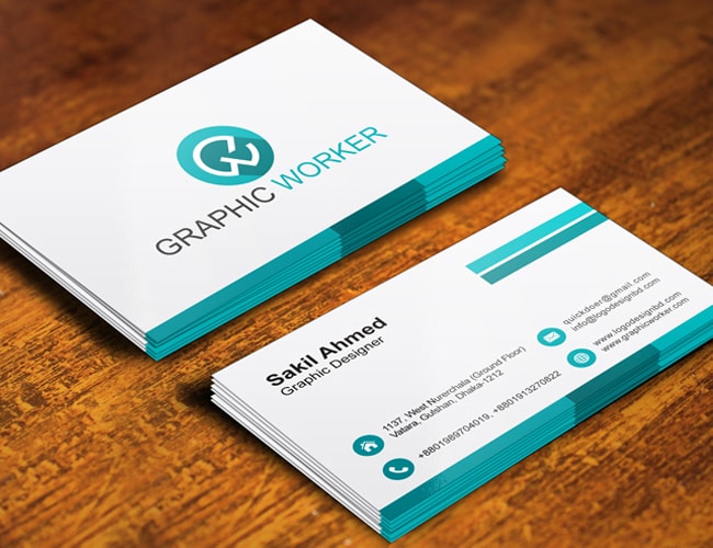 Graphic Worker Business Card